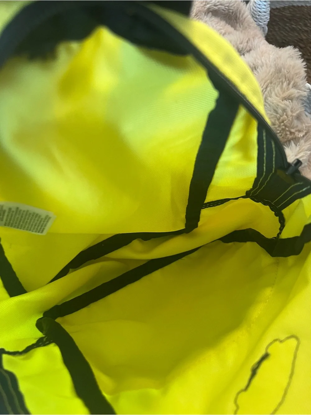 Vans Bright Yellow Mini Backpack with Black Trim